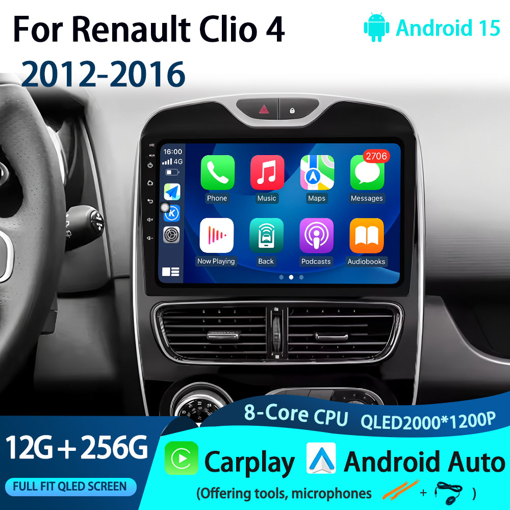 Photograph Mp3 - For Renault Clio 4 2012-2016 Carplay