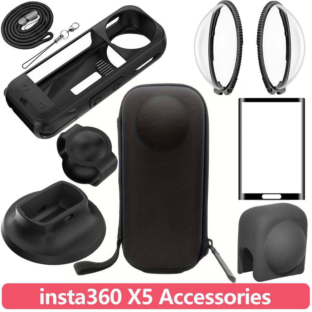 Lens Case Pouch - Lens Guards Silicone Protective Case Cap
