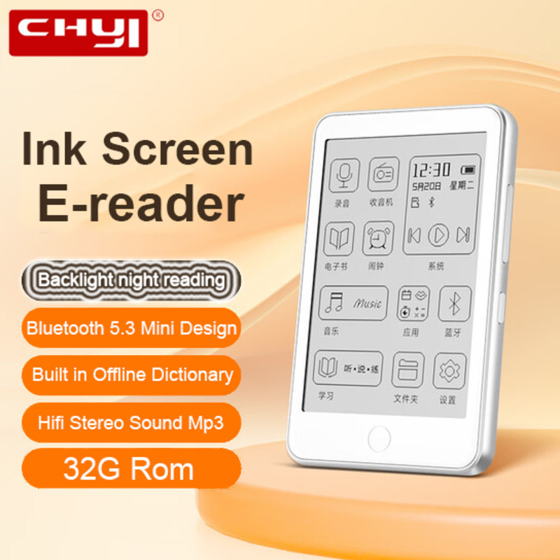 Photograph Mp3 - BFO1 Ink Screen Pocket E-book Backlit