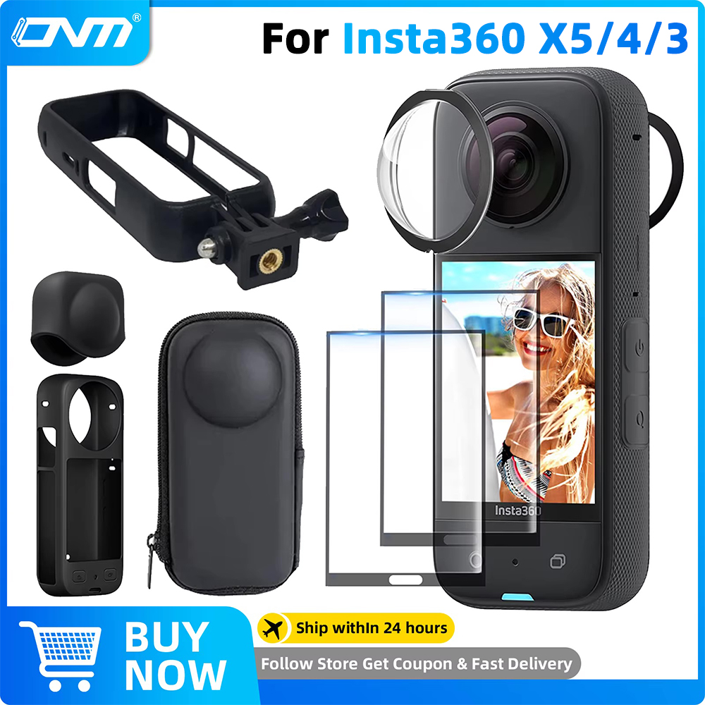 Lens Case Pouch - Accessories Set for Insta360 X3 X4