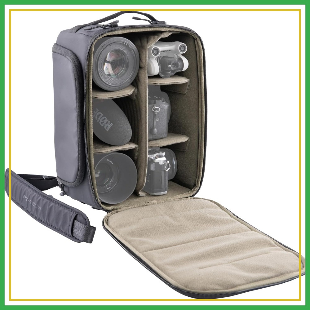 Lens Case Pouch - Compact Camera Insert Bag, Waterproof Lens