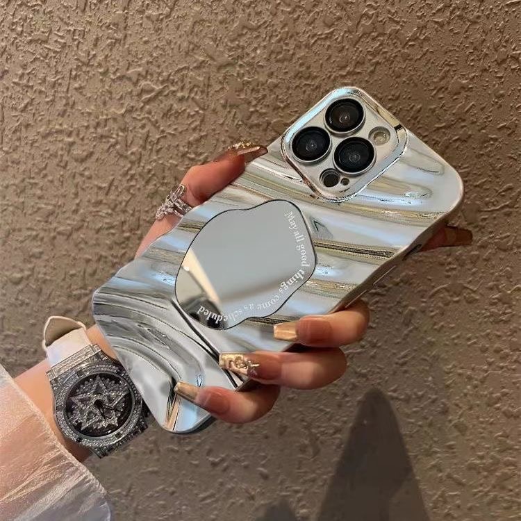 Luxury Make Up Mirror Phone Ca - Lens Case Pouch recension och pris