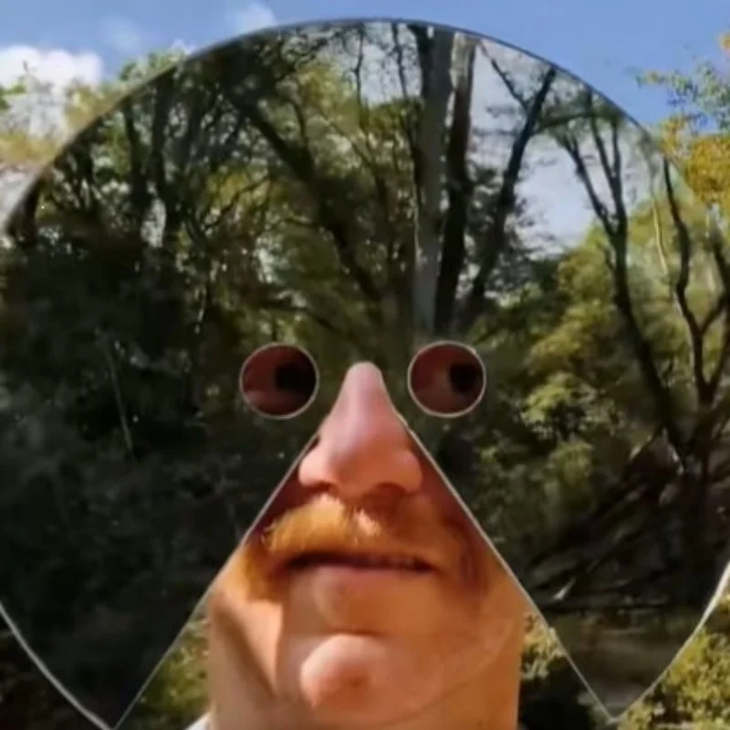 Full Face Round Mirror Mask Vi - Photography Jokes recension och pris