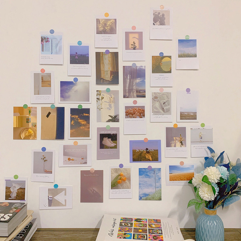 30Pcs Aesthetic INS Living Pos - Photography Studio recension och pris