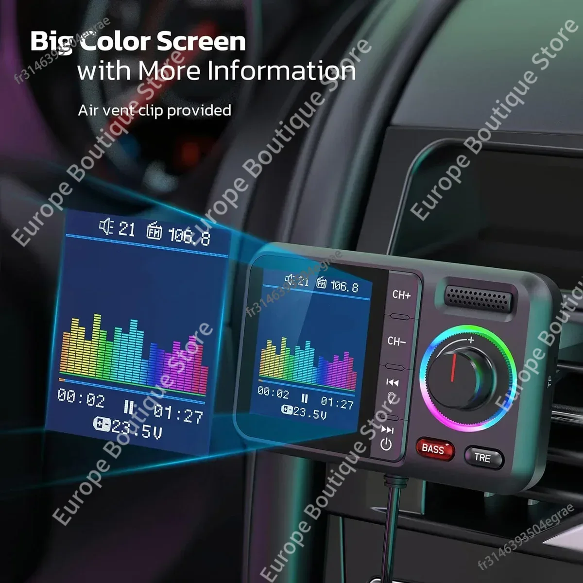2026 NEW Car Wireless FM Trans - Photograph Mp3 recension och pris