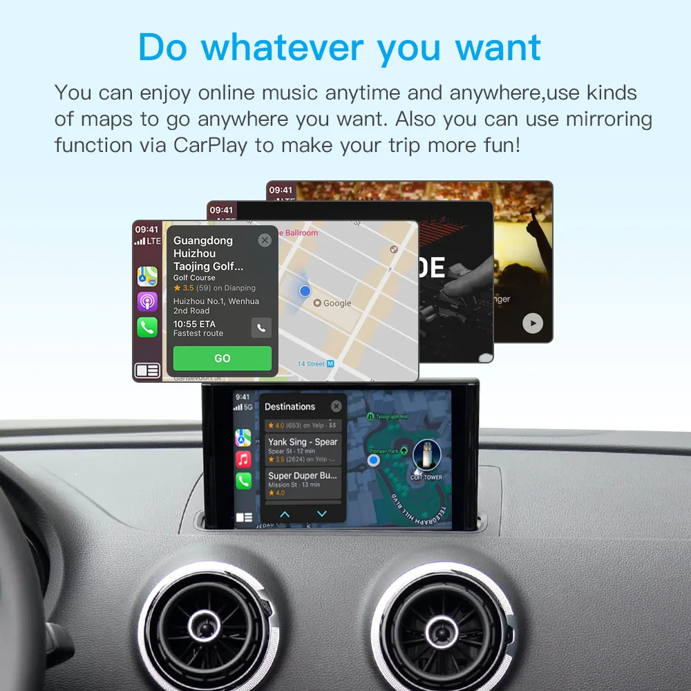 Wireless CarPlay Android Auto  - Photograph Mp3 recension och pris