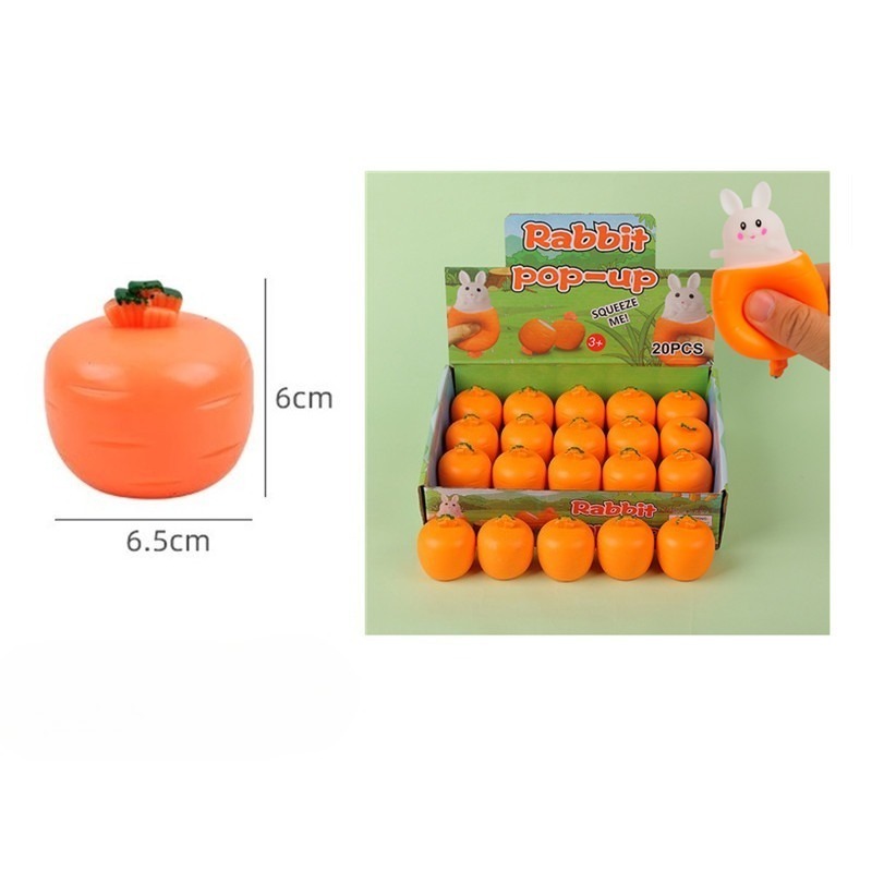 Stress Relief Squishy Carrot R - Photography Jokes recension och pris