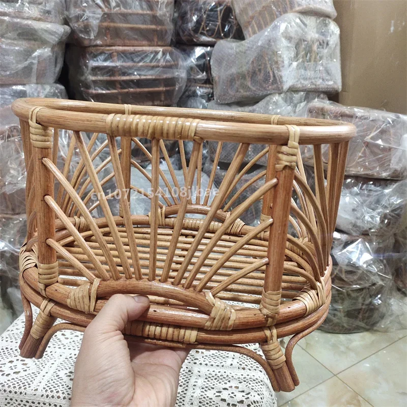 Retro Rattan Basket Chair Newb - Photography Class recension och pris