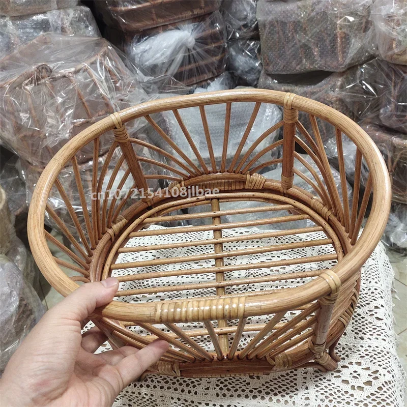 Retro Rattan Basket Chair Newb - Photography Class recension och pris