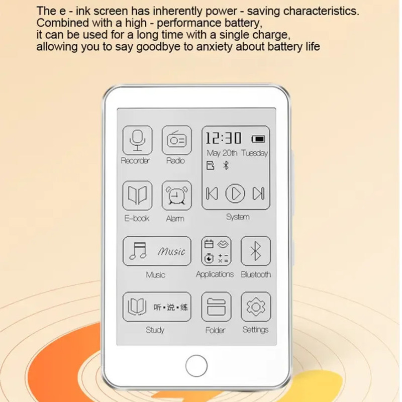 BFO1 Ink Screen Pocket E-book  - Photograph Mp3 recension och pris