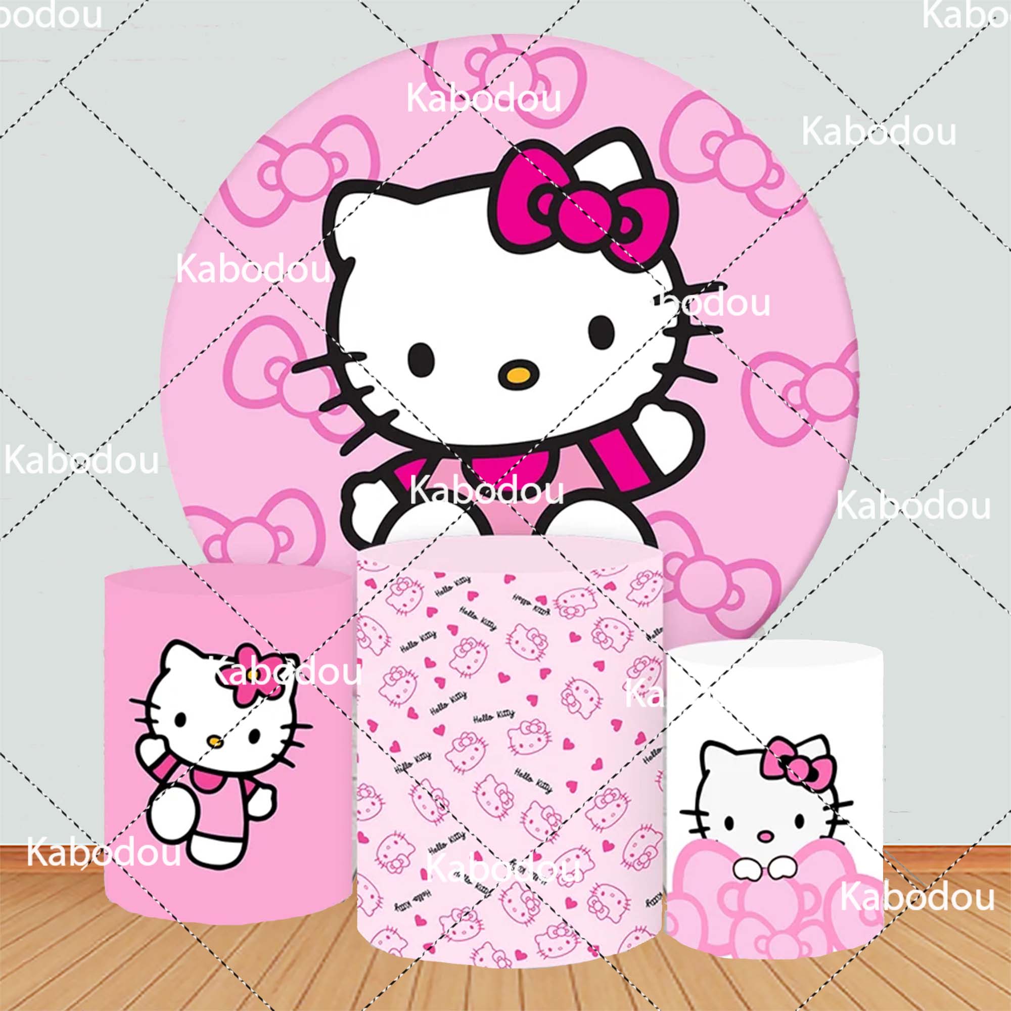Hello Kitty Round Backdrop Gir - Photography Class recension och pris