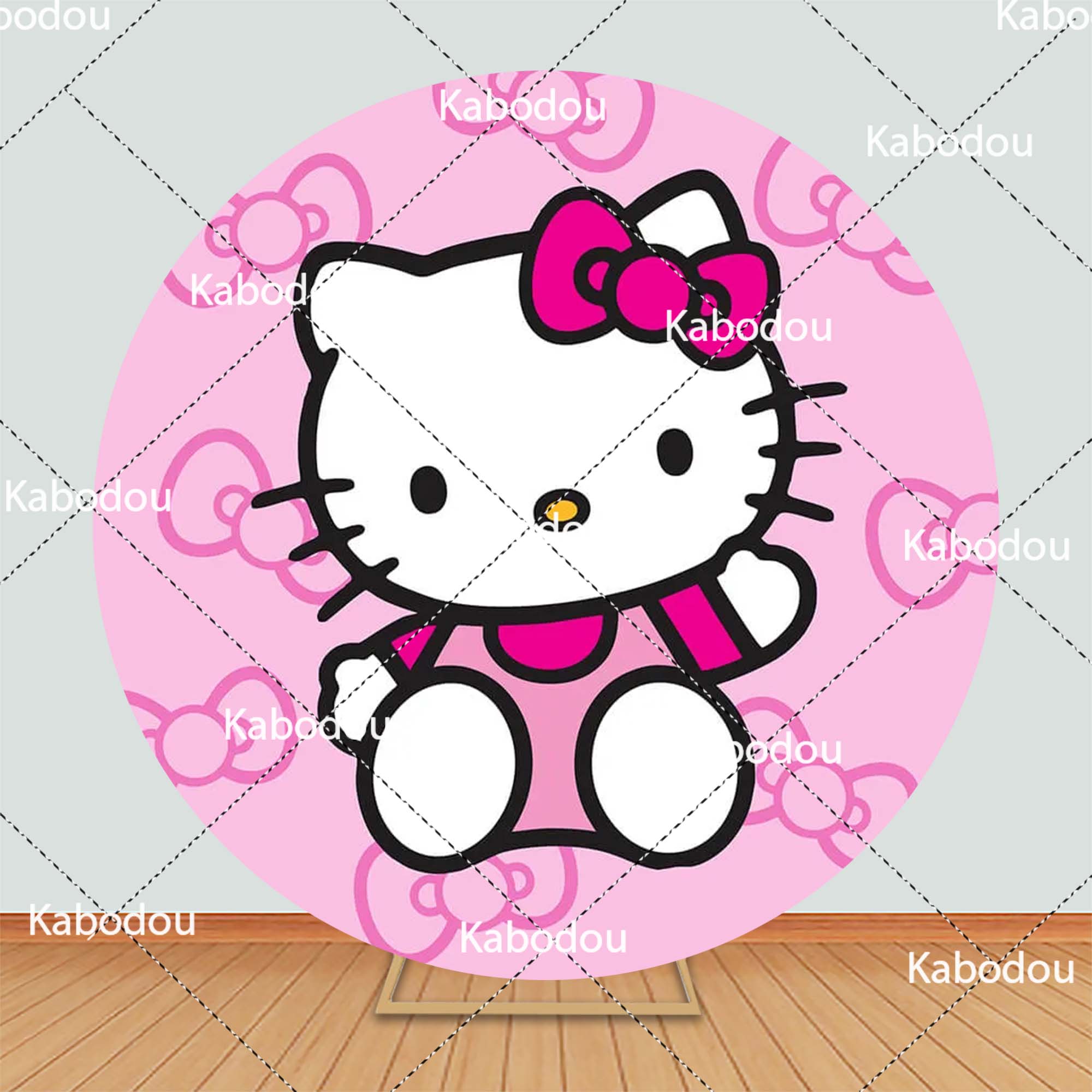 Hello Kitty Round Backdrop Gir - Photography Class recension och pris
