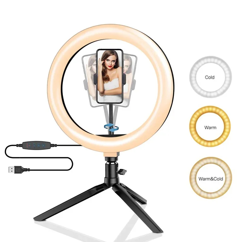 Dimmable26cm LED Ring Light Ki - Photography Day recension och pris