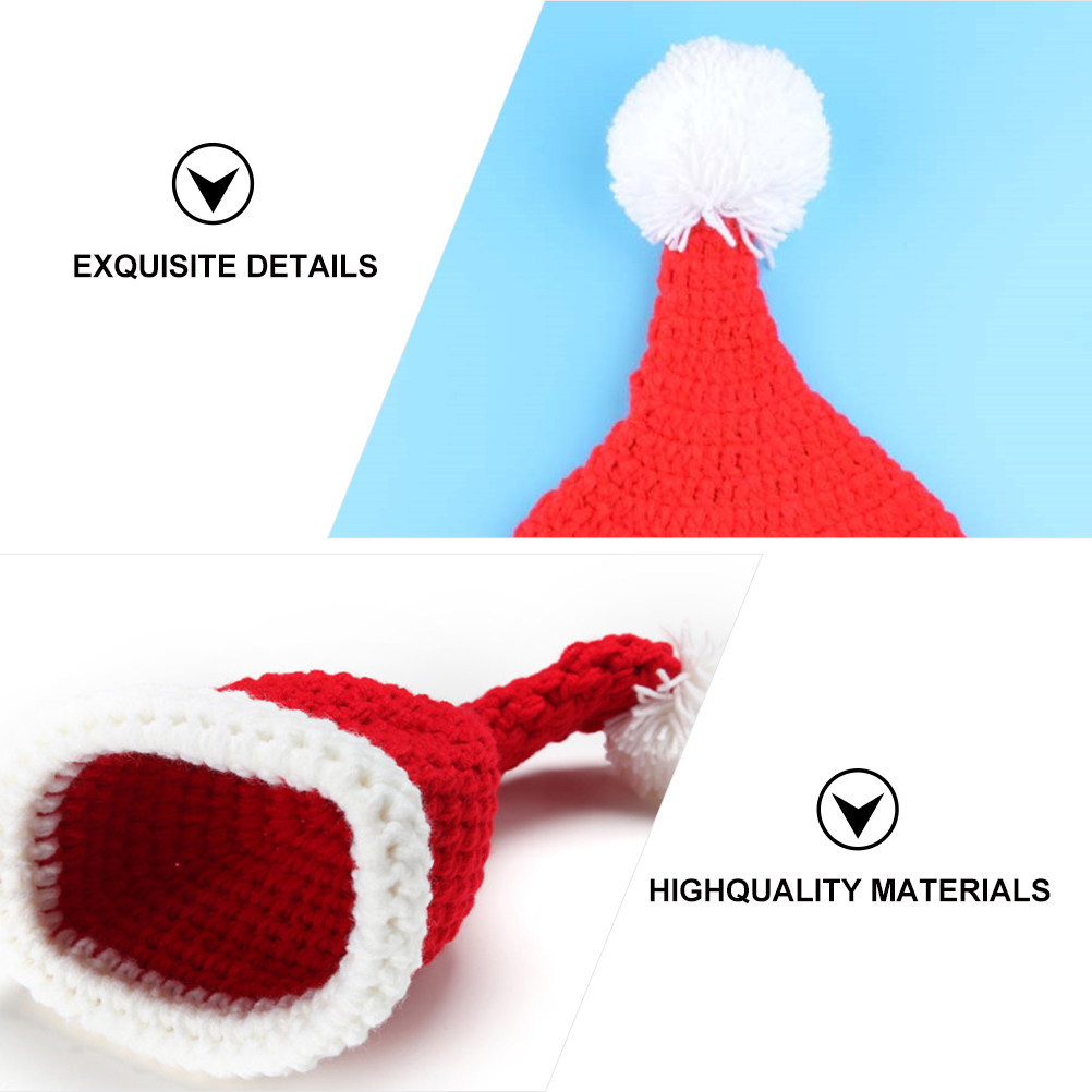 2Pcs Knitted Baby Hat and Clot - Photography Day recension och pris