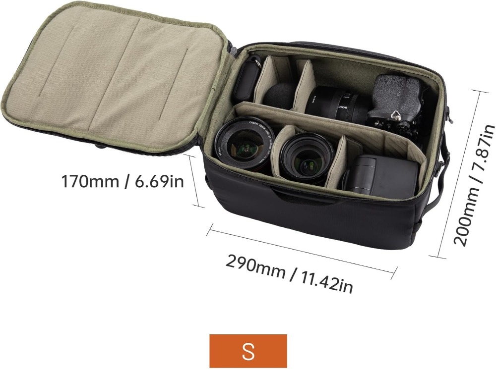 Compact Camera Insert Bag, Wat - Lens Case Pouch recension och pris