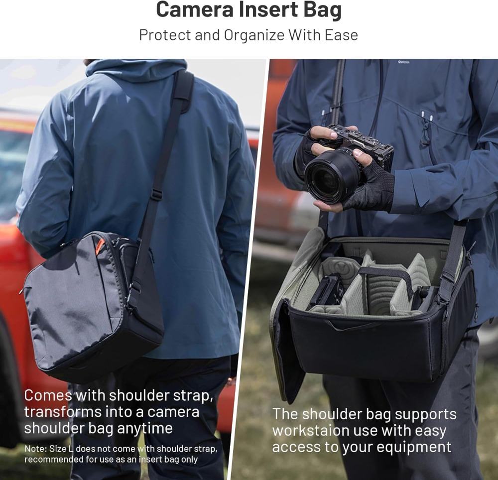 Compact Camera Insert Bag, Wat - Lens Case Pouch recension och pris