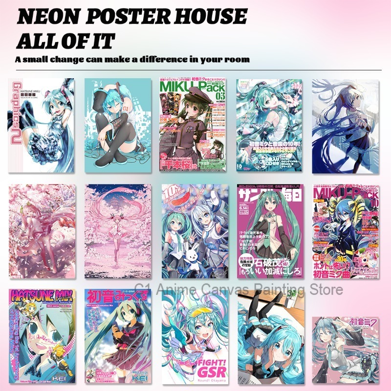 Hatsune Miku Anime Poster MIKU - Photography Studio recension och pris