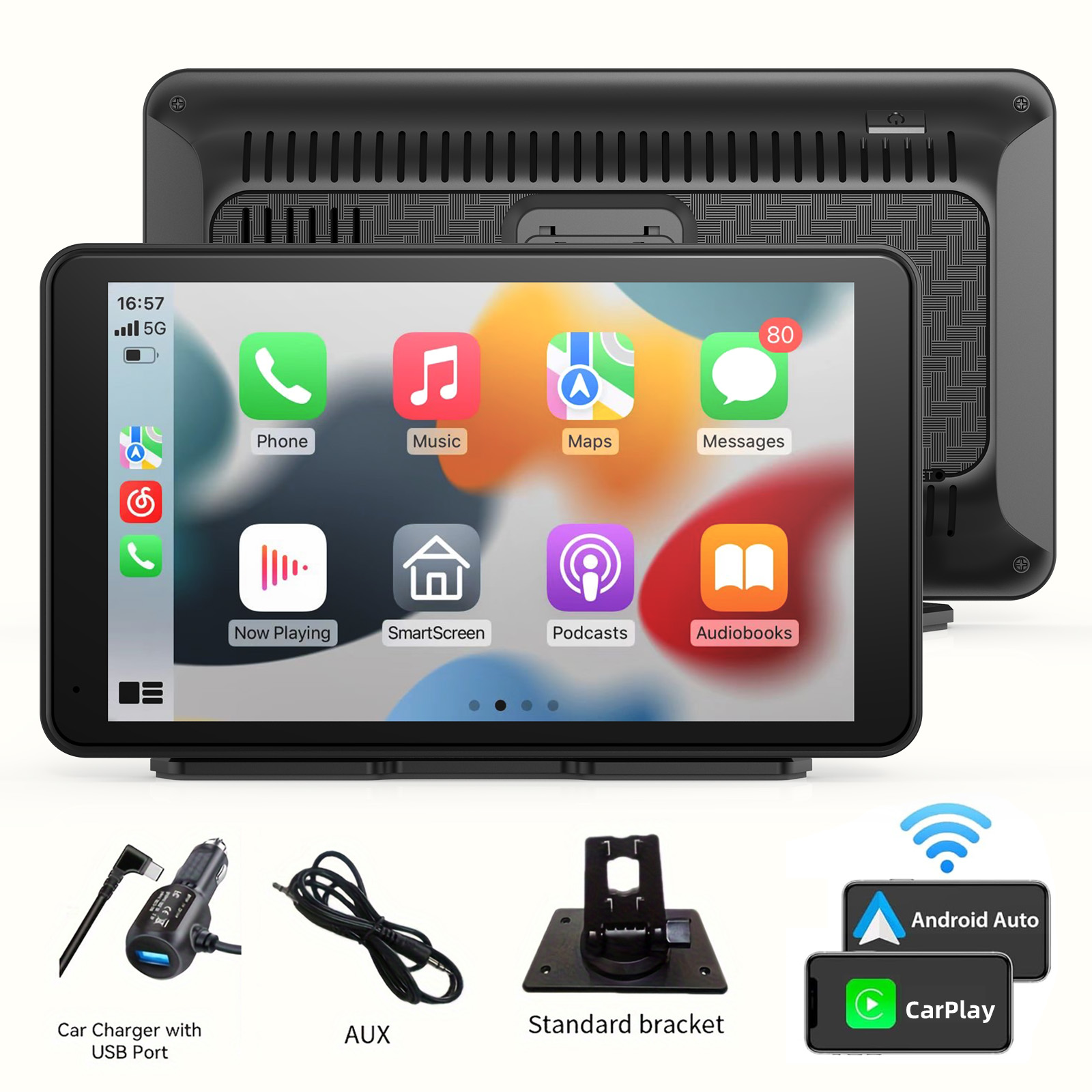 Portable Apple Carplay/Android - Photograph Mp3 recension och pris