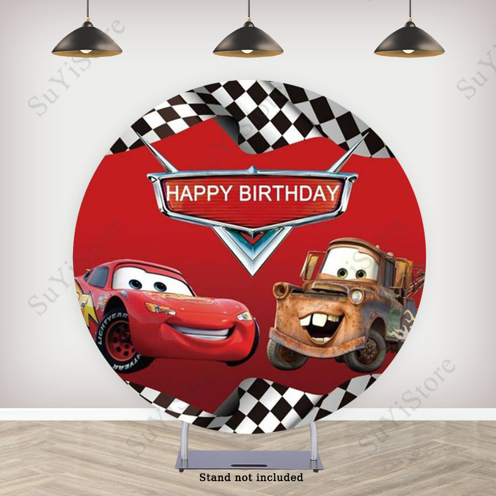 Pixar Cars Round Photo Backdro - Photography Class recension och pris