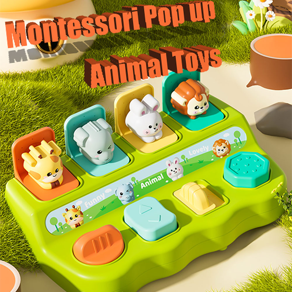 Interactive Pop Up Animals Toy - Photography Jokes recension och pris