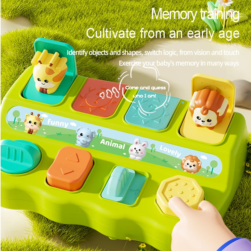 Interactive Pop Up Animals Toy - Photography Jokes recension och pris
