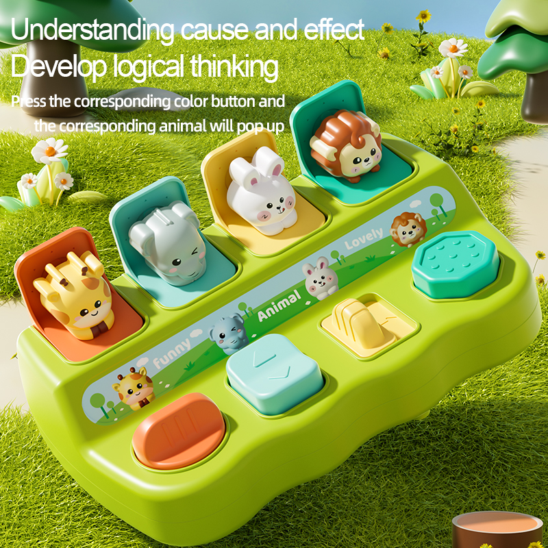 Interactive Pop Up Animals Toy - Photography Jokes recension och pris
