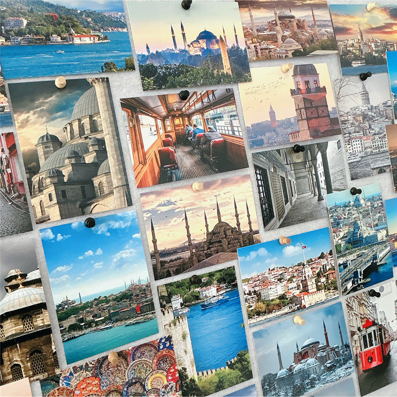 30Pcs 10x14cm Travel Landscape - Photography Class recension och pris