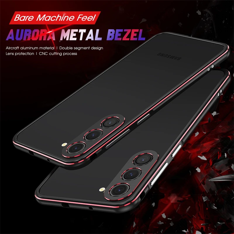 Aluminum Bumper & Metal Lens F - Lens Case Pouch recension och pris