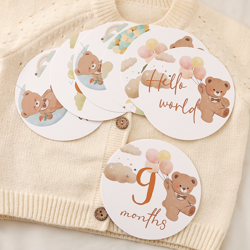 16pc Paper Milestone Newborn P - Photography Day recension och pris